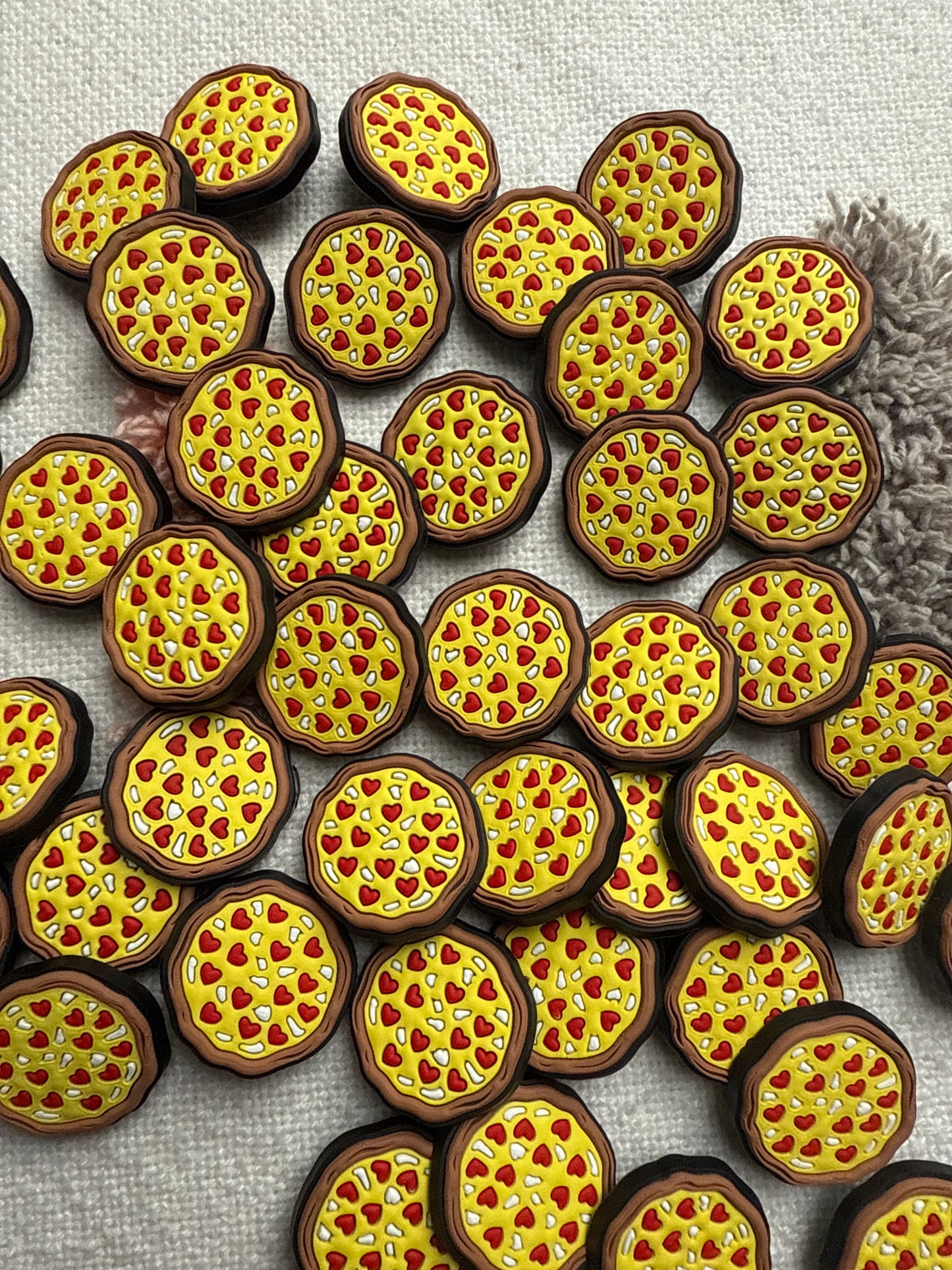 Pizza Shoe charm