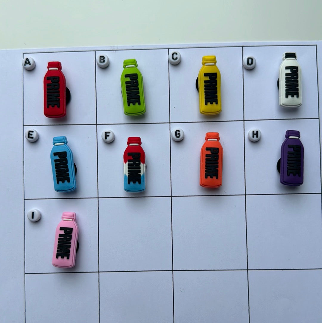 Sport Drink Shoe Charms