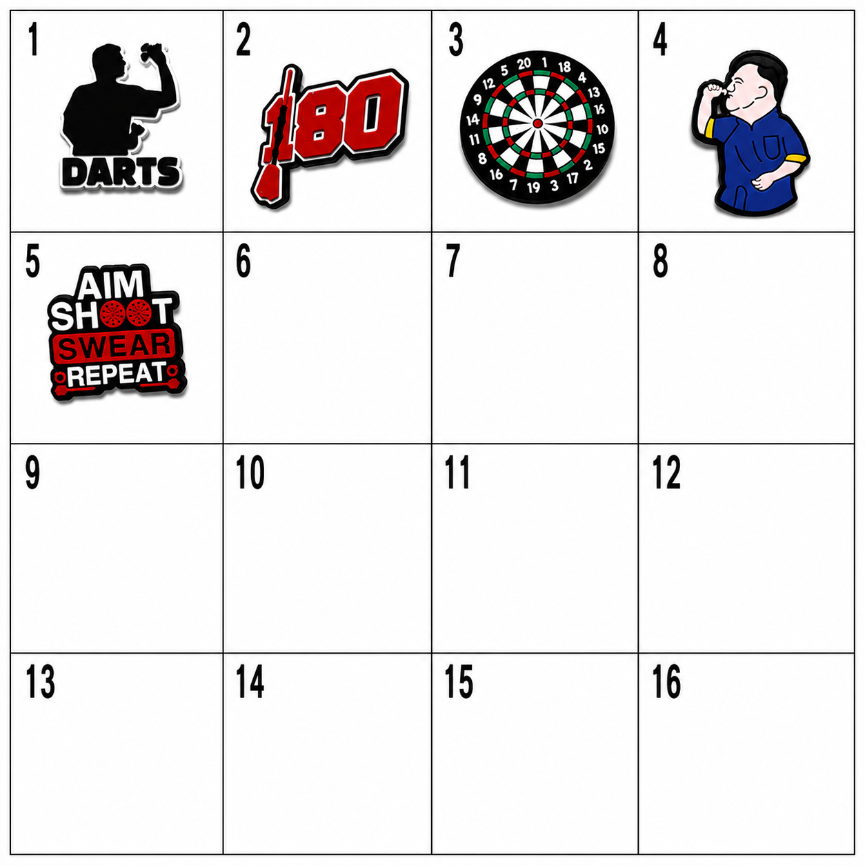 Darts Shoe Charms