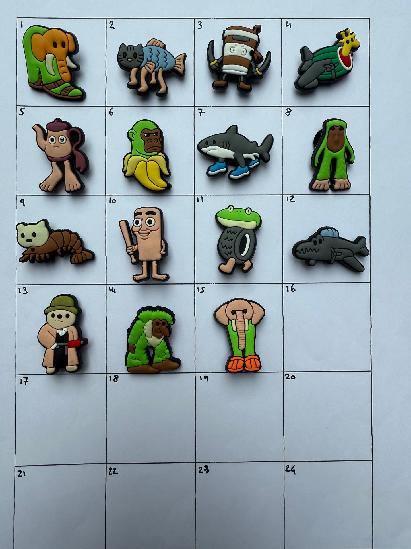 Italian Brainrot Shoe Charms