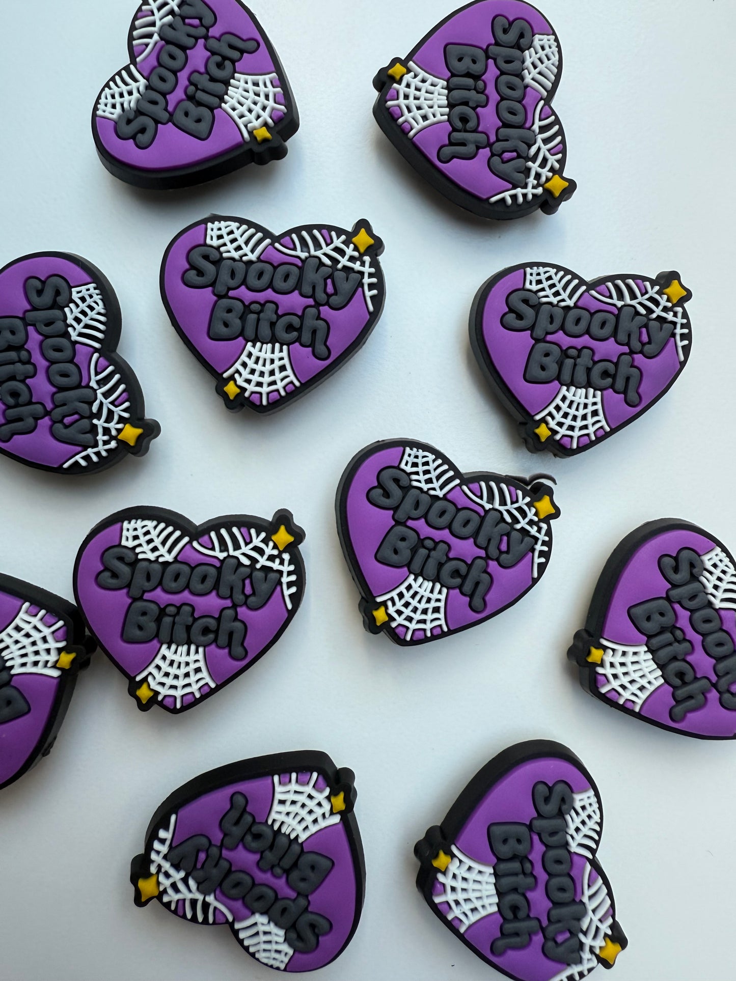 Spooky Bi**h Shoe Charms