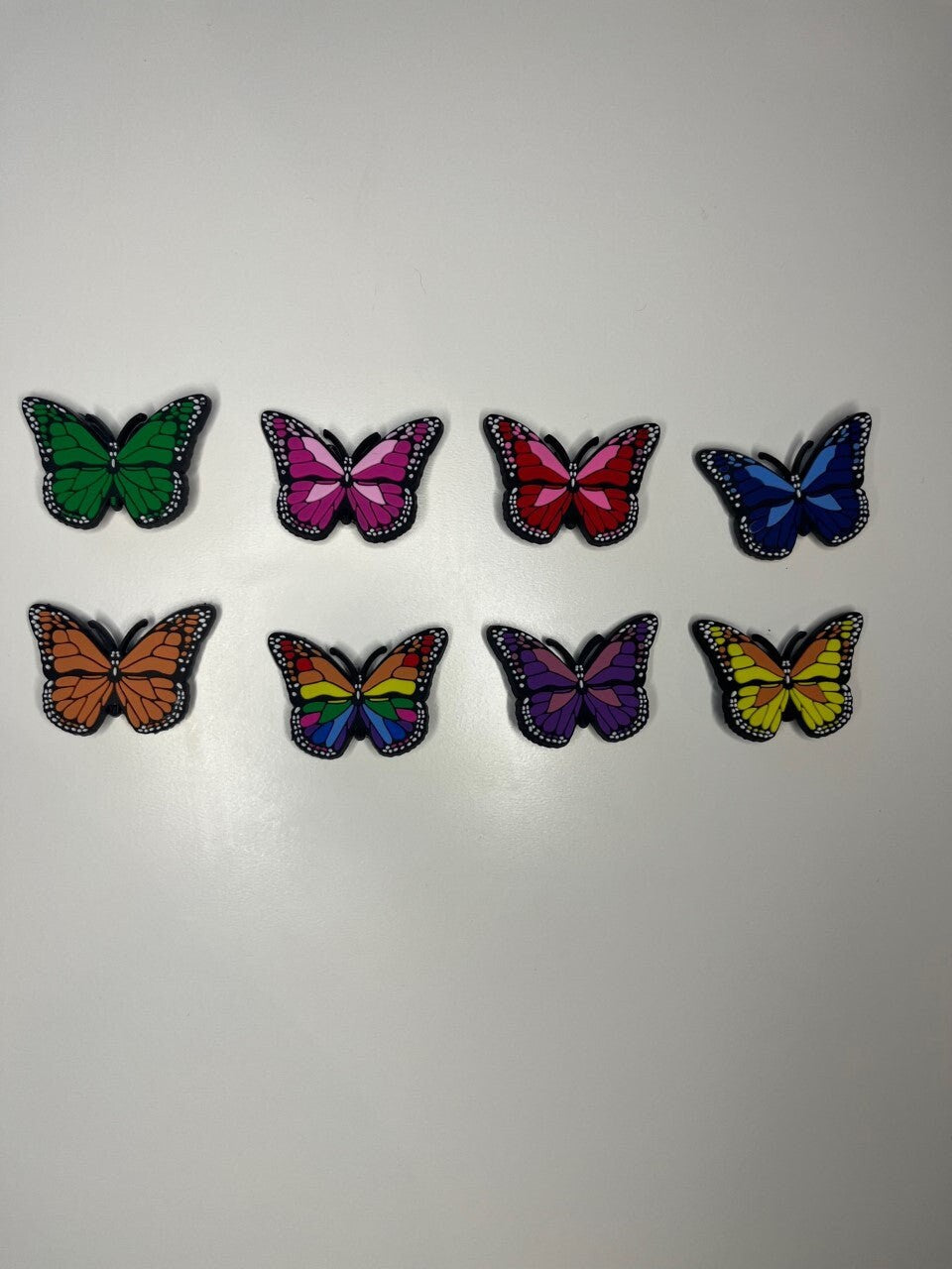 Large Butterfly Shoe Charms