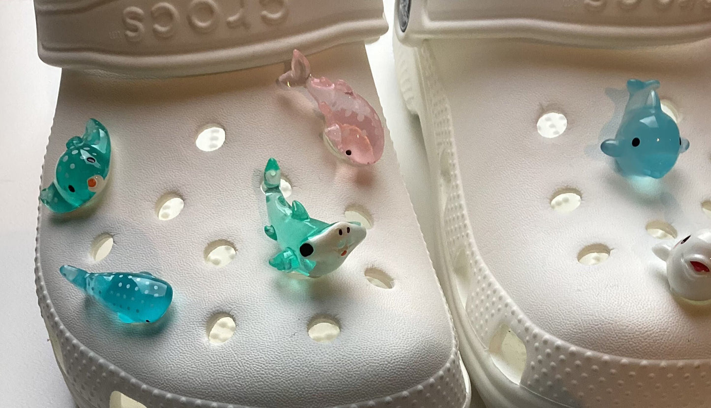 Sea Life Shoe Charms