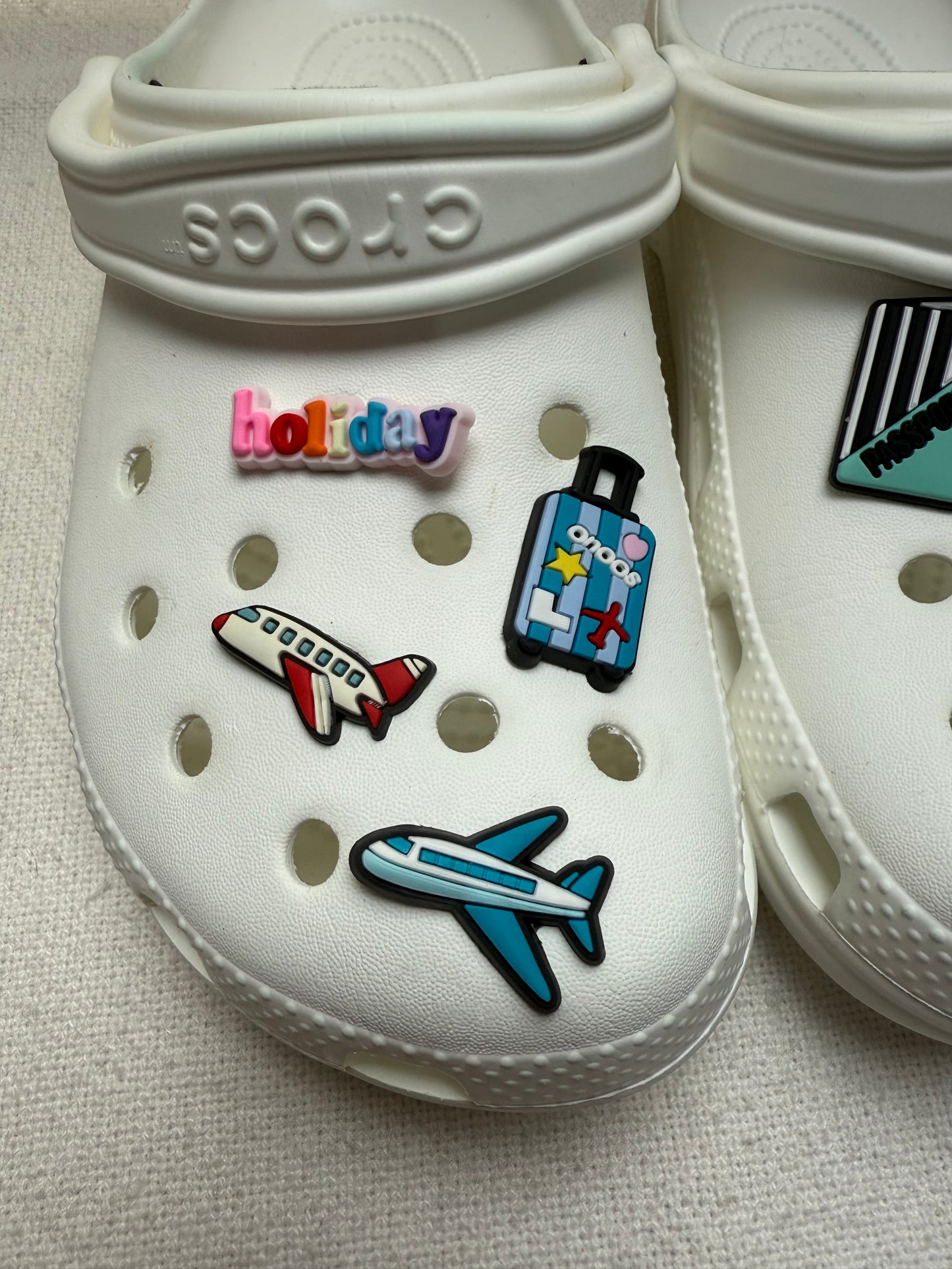 Travel Holiday Shoe Charms