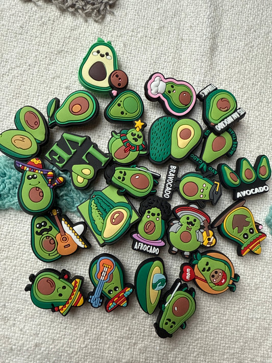 Avocado Shoe Charms