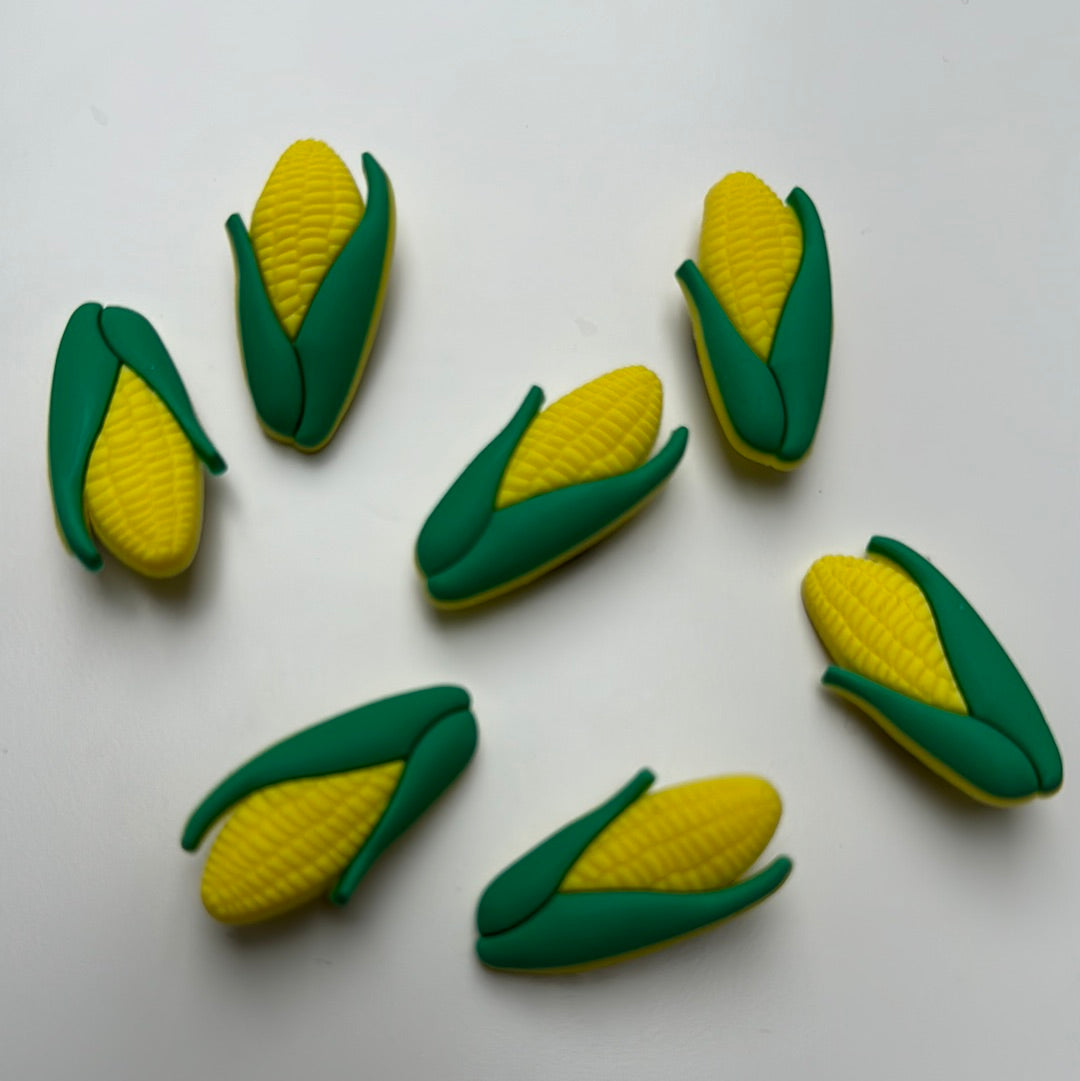 Corn Shoe Charm