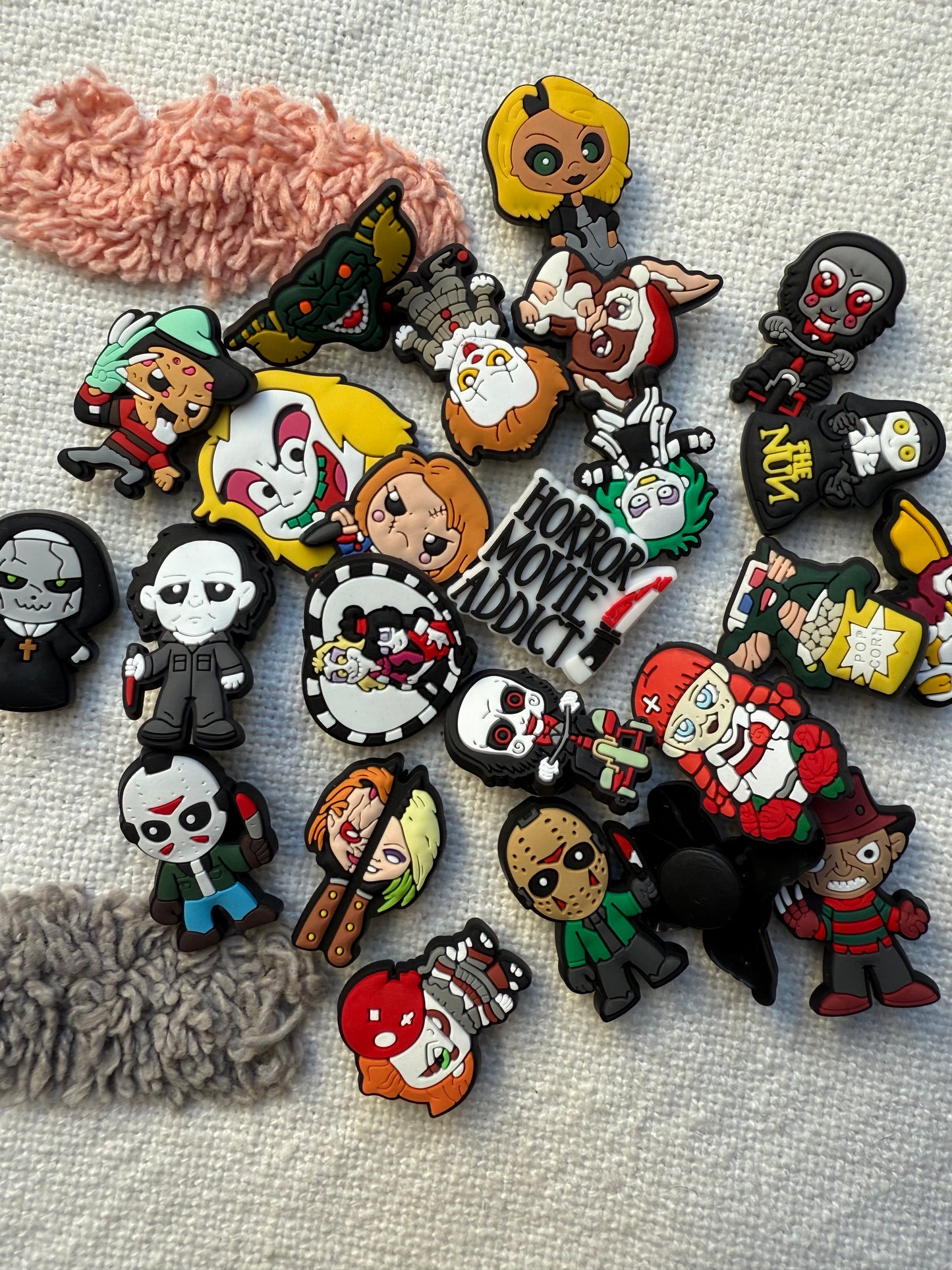Horror Shoe Charms