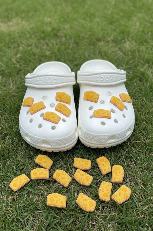 Cheese Shoe Charms