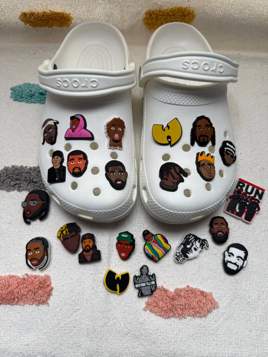 Tupac, Biggie, Drake and Other Rapper Shoe Charms