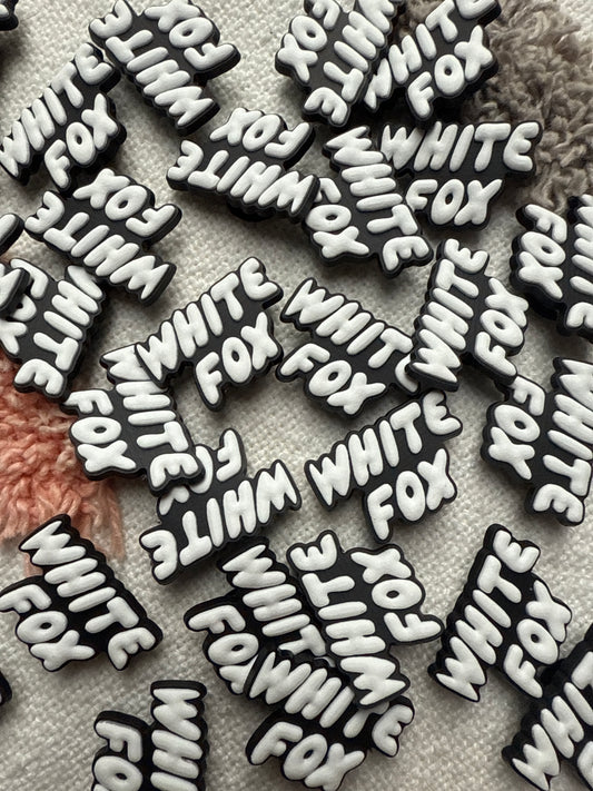 White F0x Shoe Charms