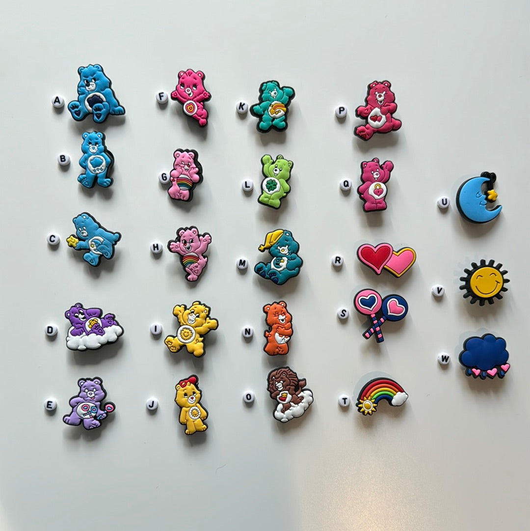 Care Bear Shoe Charms