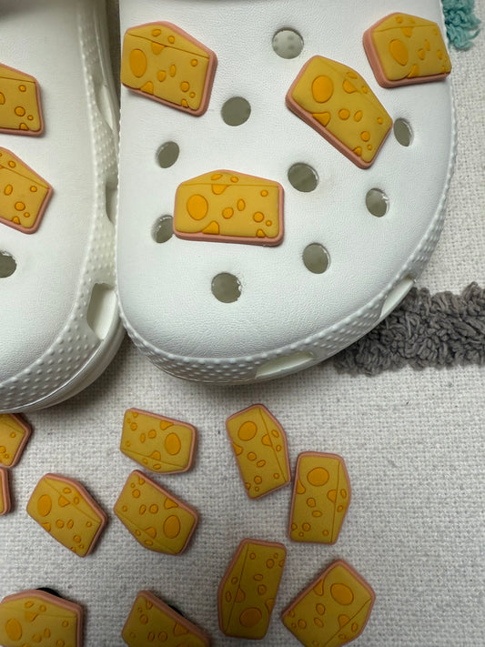 Cheese Shoe Charms