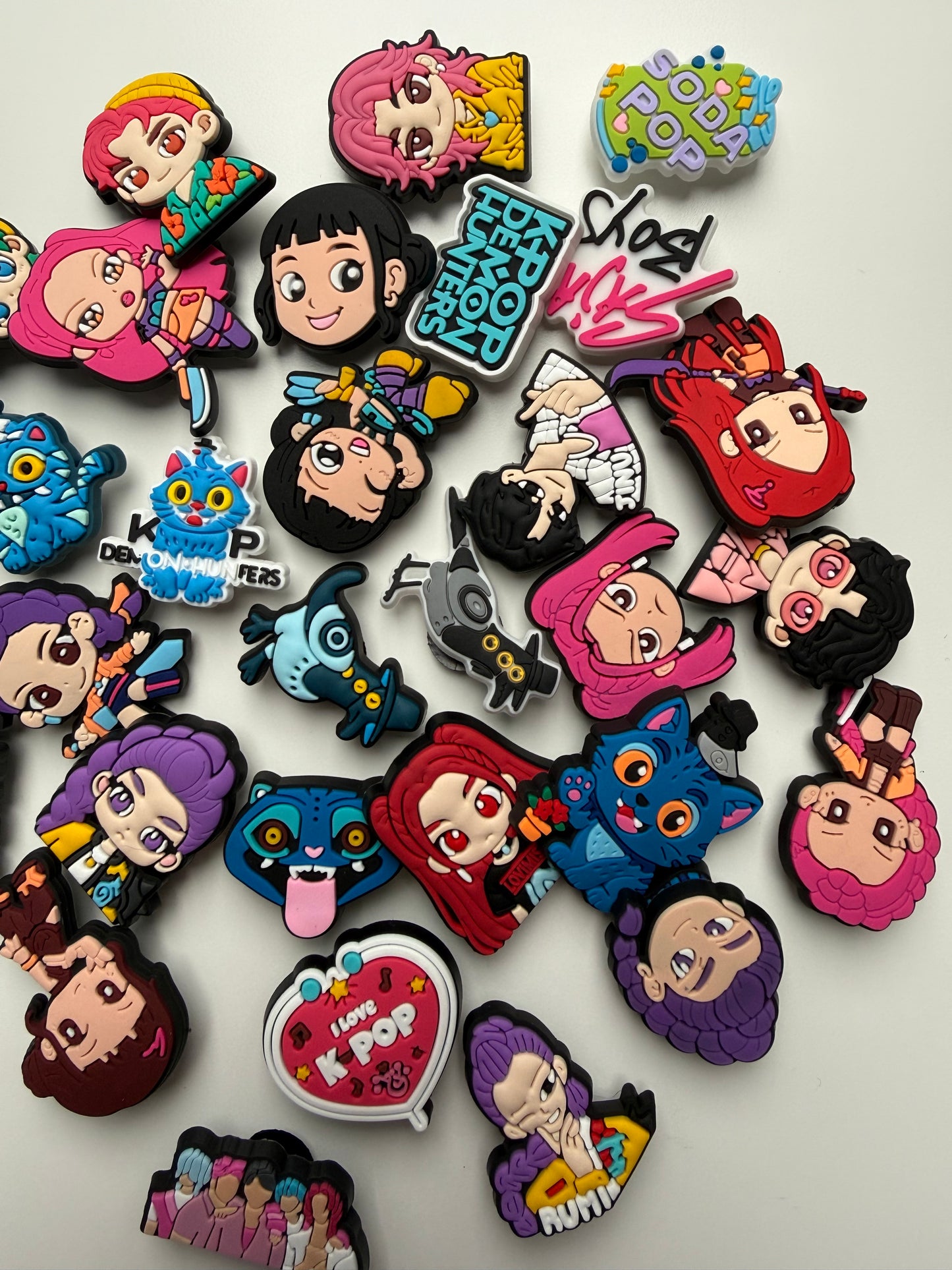 K Pop Shoe Charms