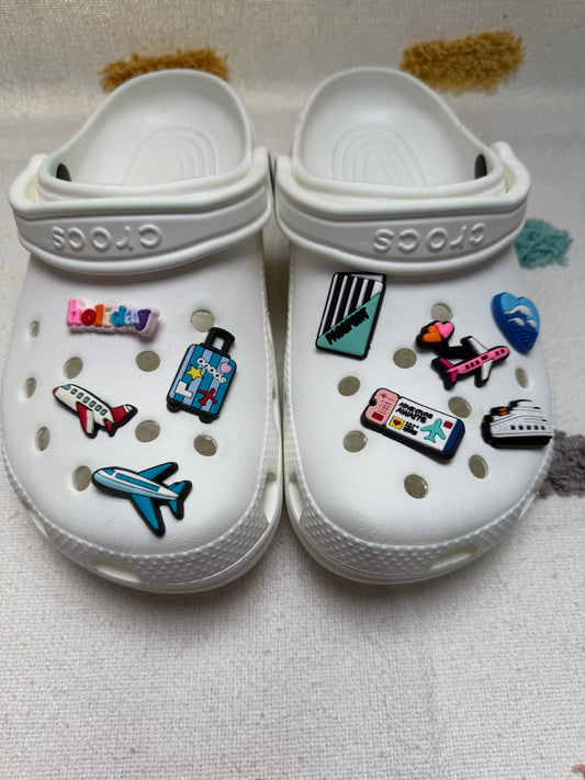 Travel Holiday Shoe Charms