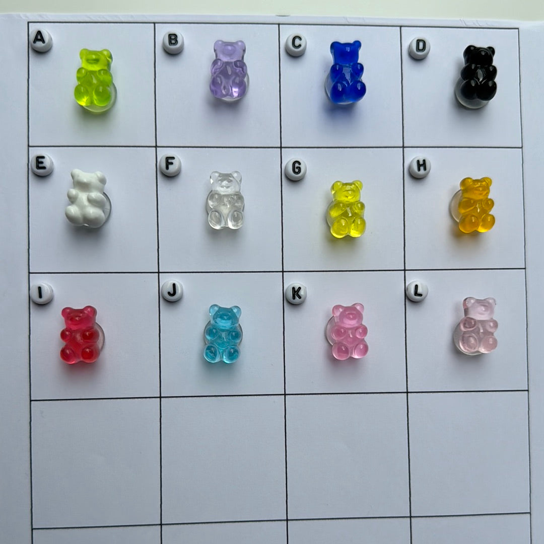 Gummy Bear Shoe Charms