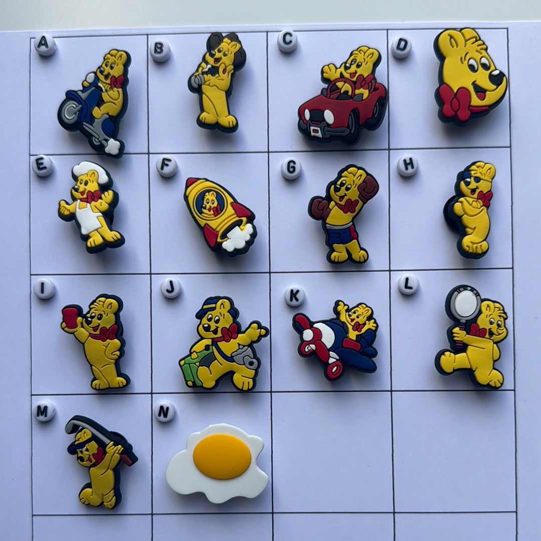 Haribo Bear Shoe Charms