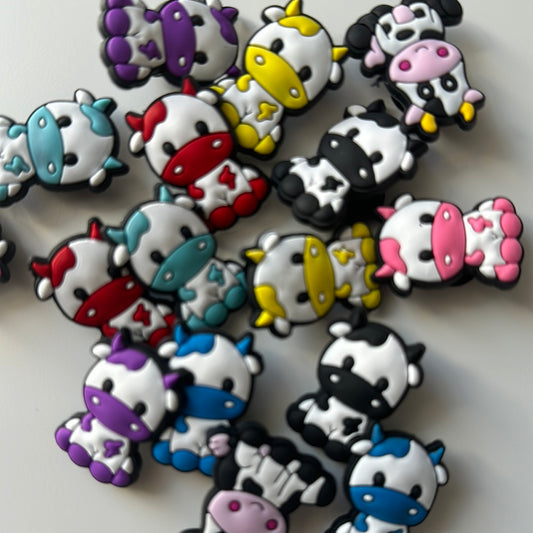 Cow Shoe Charms