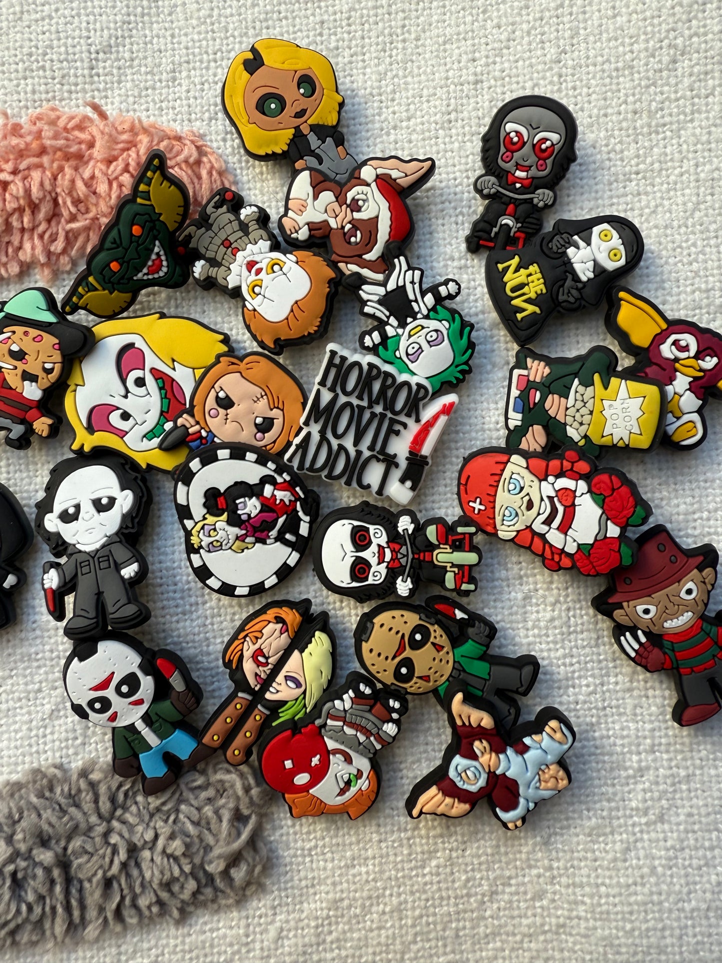 Horror Shoe Charms