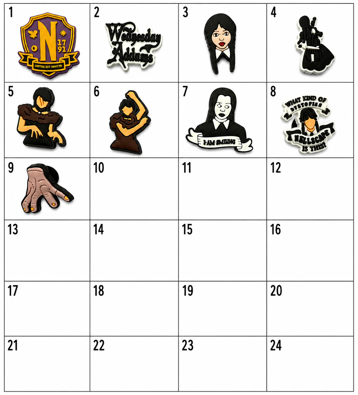Wed Ad Shoe Charms