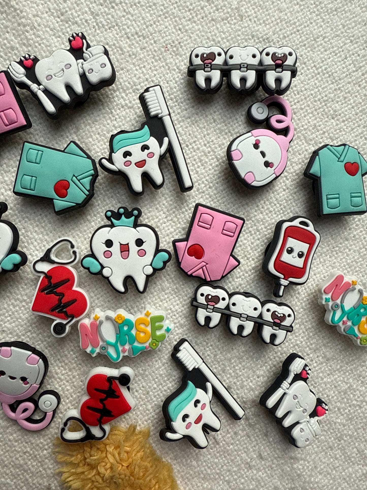 Doctor, Dentist, Nurse, Vet Shoe Charm