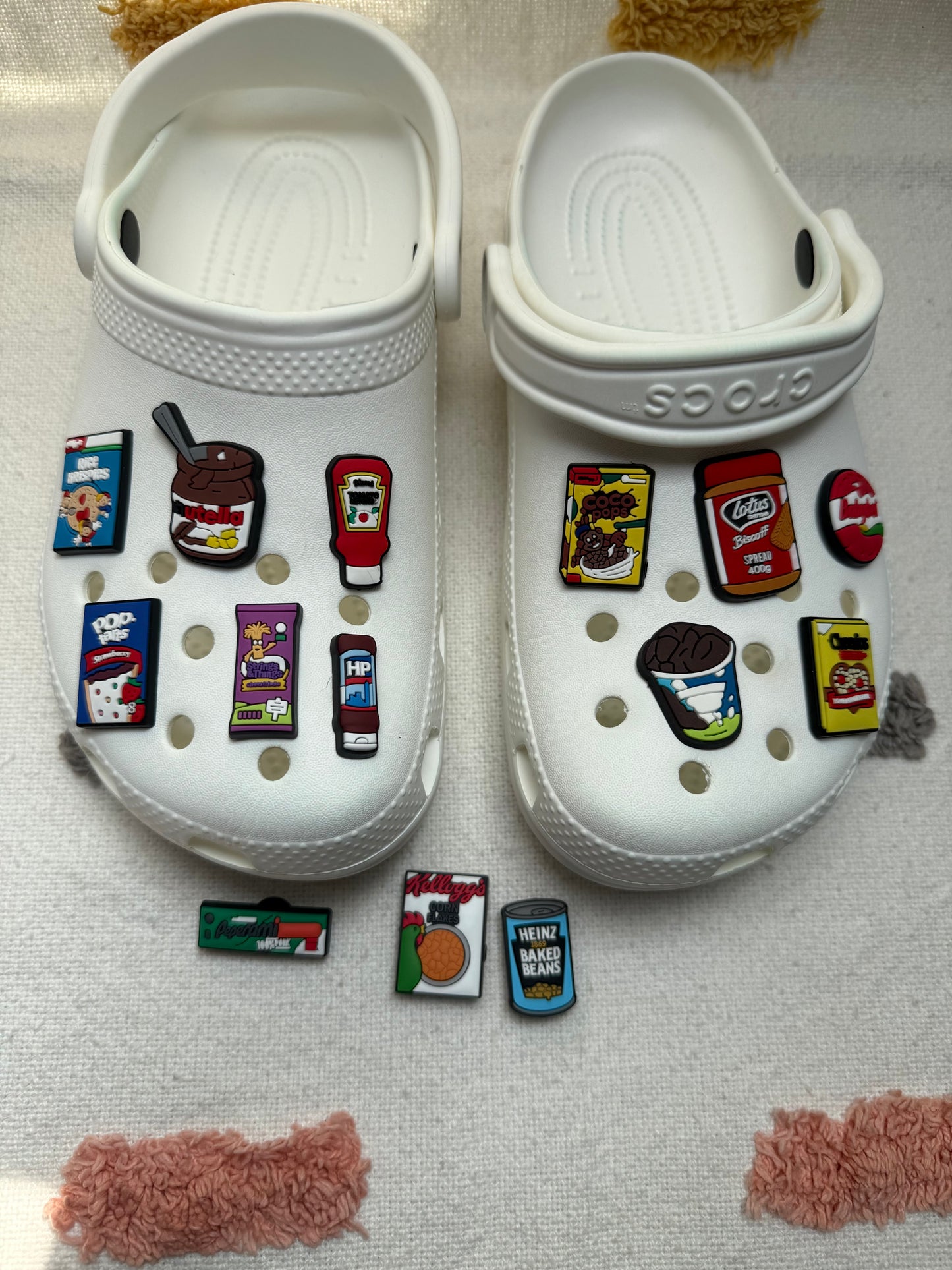 Sweets, Candy, Chocolate, Cereal, British Snack Shoe Charms Part 2