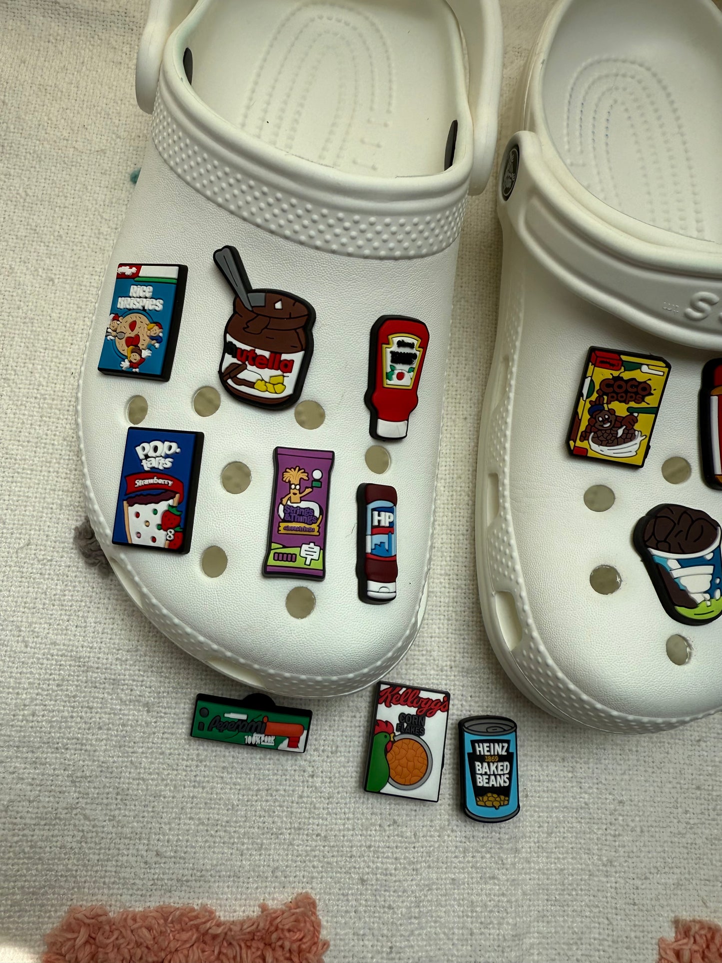 Sweets, Candy, Chocolate, Cereal, British Snack Shoe Charms Part 2