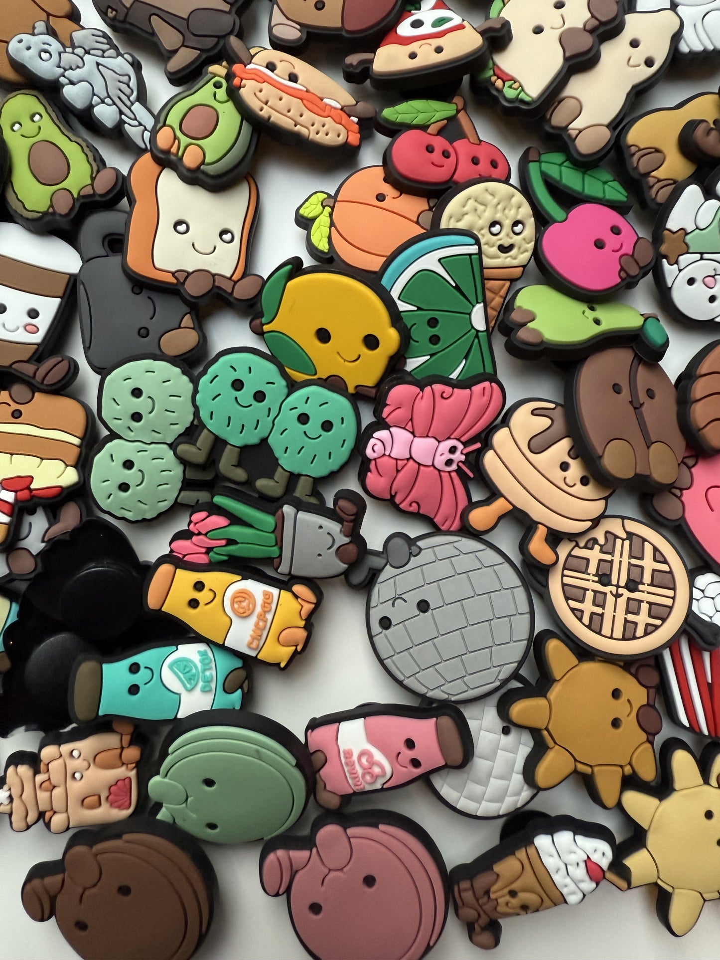 Cute Teddy Plush Shoe Charms