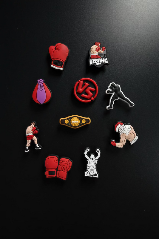 Boxing Shoe Charms