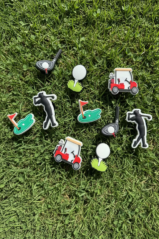 Golf Shoe Charms