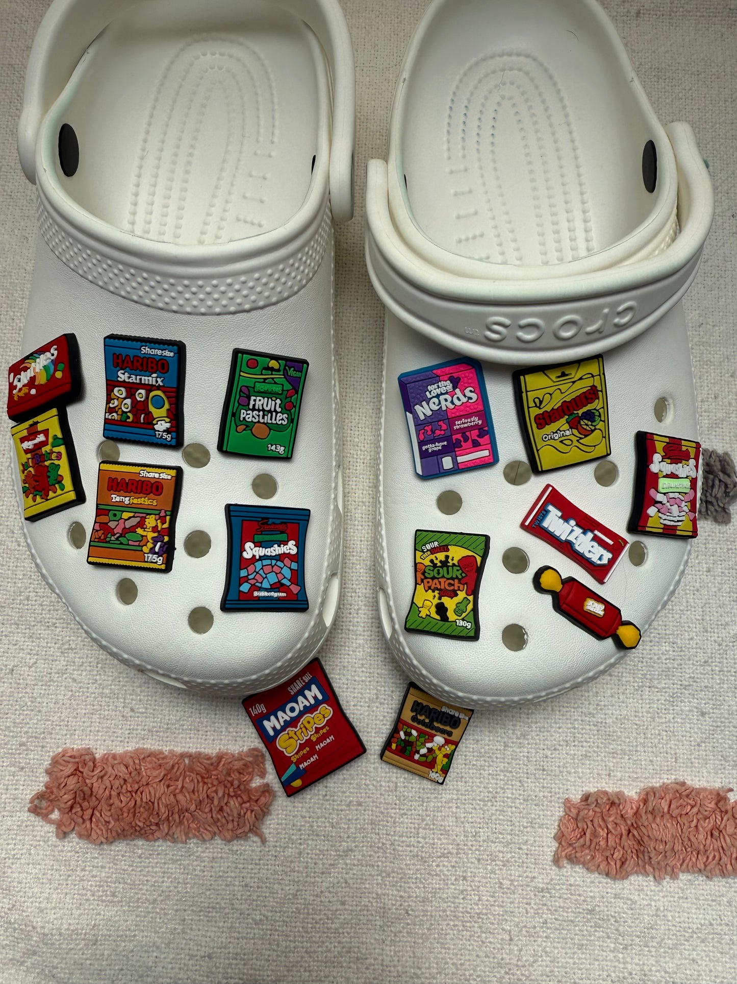 Sweets, Candy, Gummy, British Snack Shoe Charms Part 1