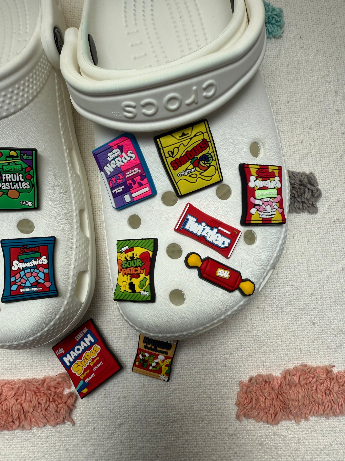 Sweets, Candy, Gummy, British Snack Shoe Charms Part 1