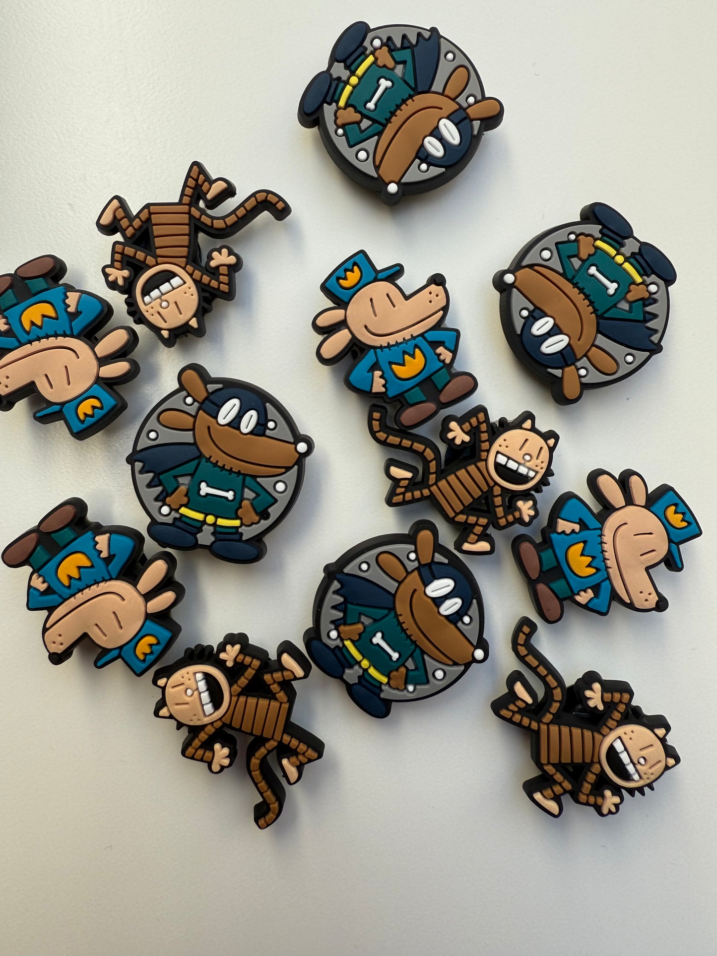 Dog & Pete Shoe Charms