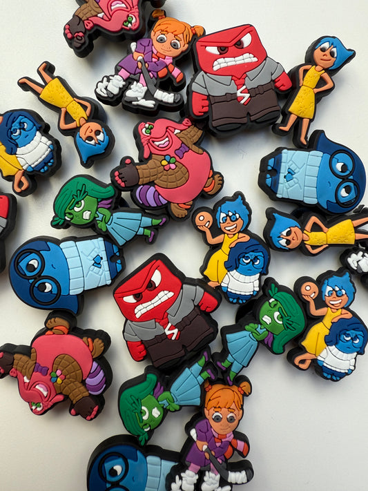 Inside Feelings Shoe Charms