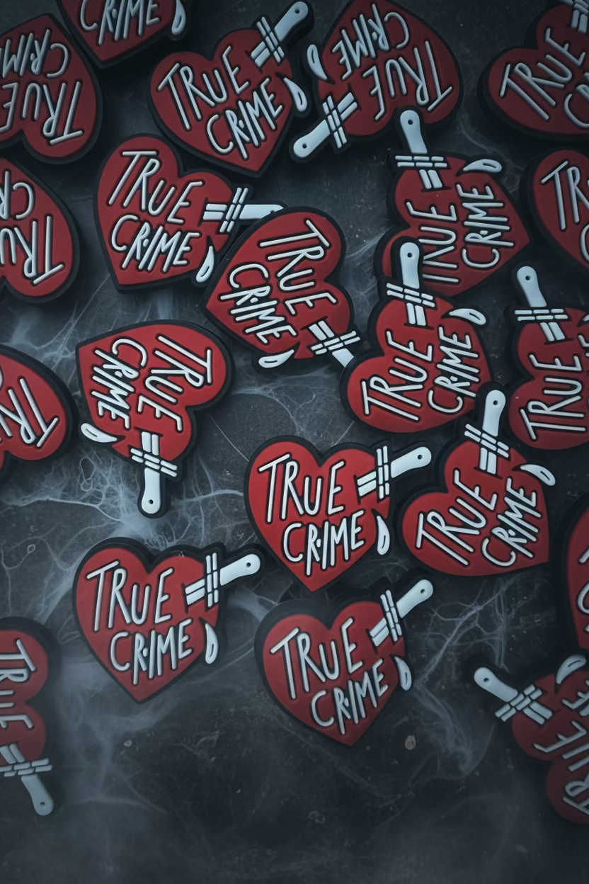 True Crime Shoe Charm