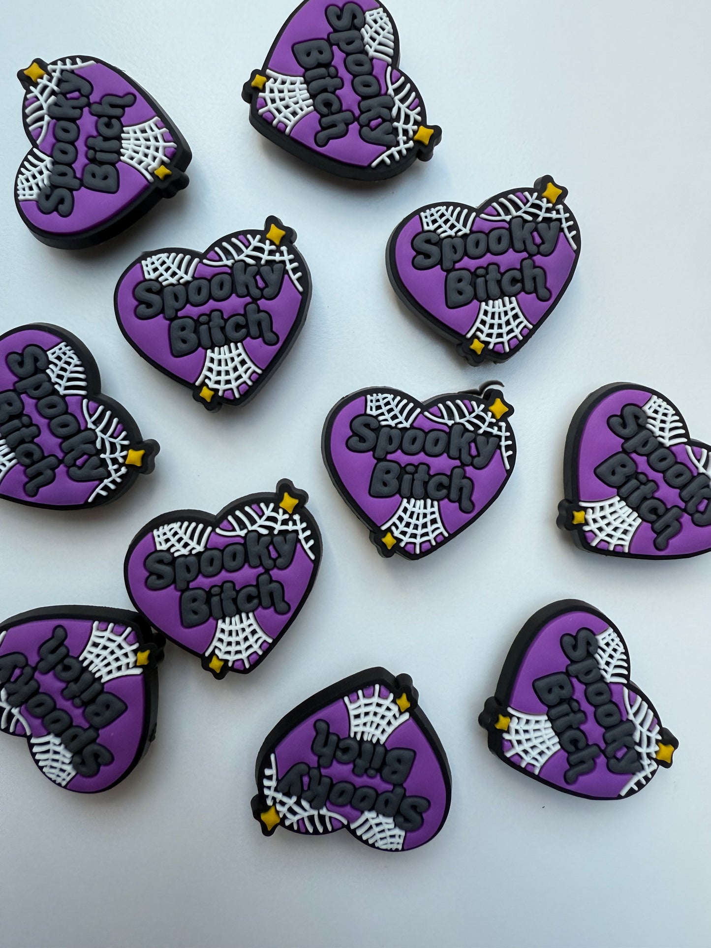 Spooky Bi**h Shoe Charms