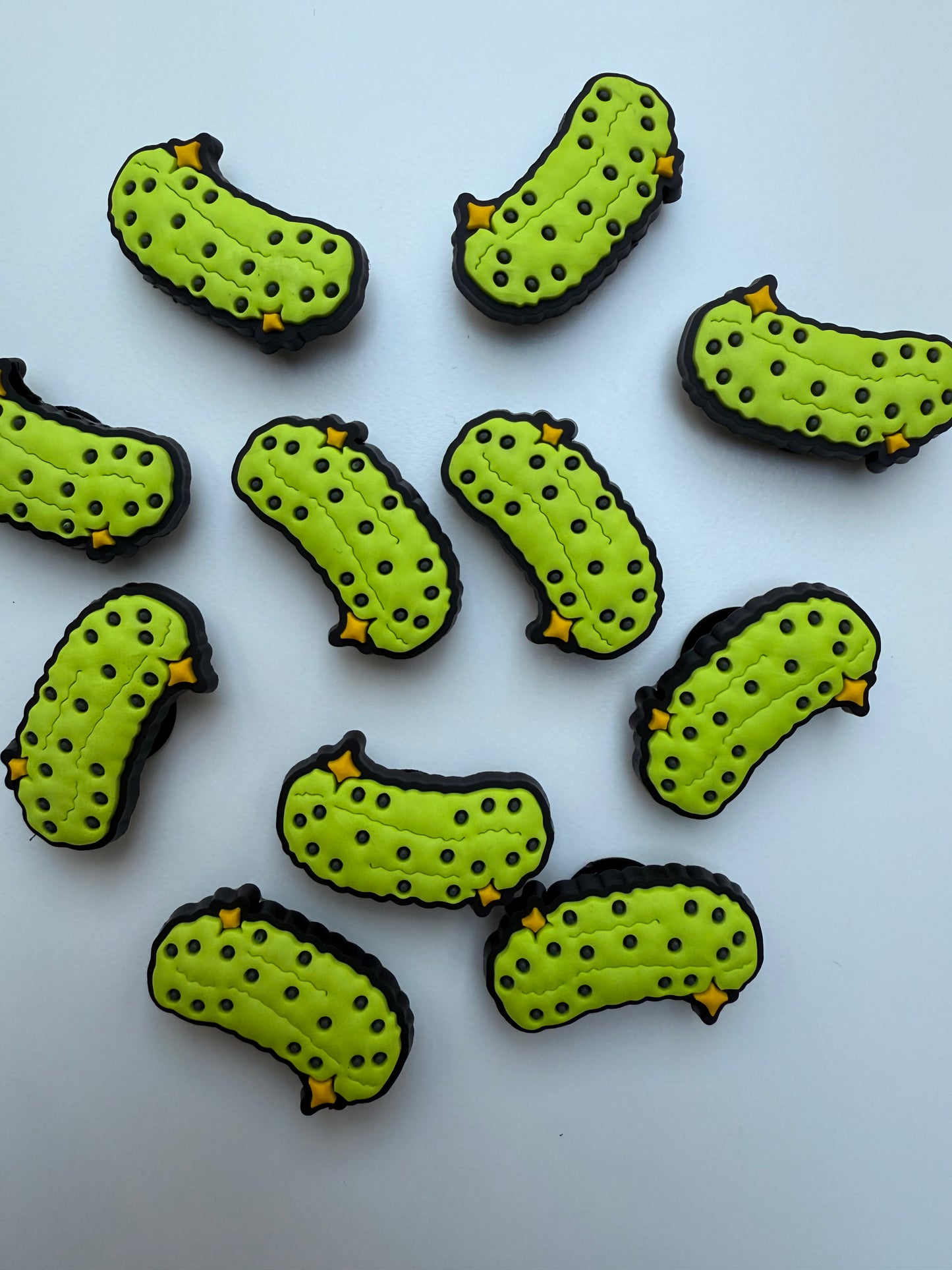 Pickle Shoe Charms