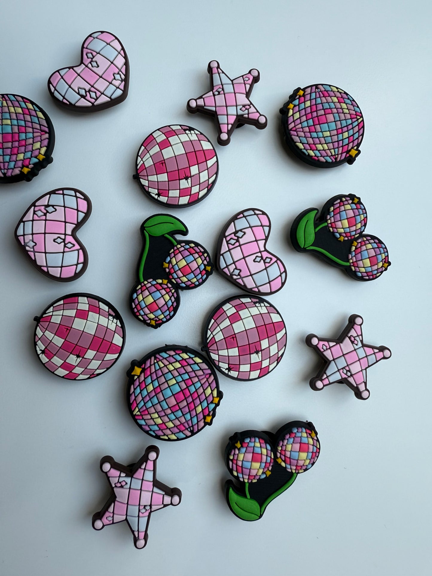 Disco Ball Shoe Charm