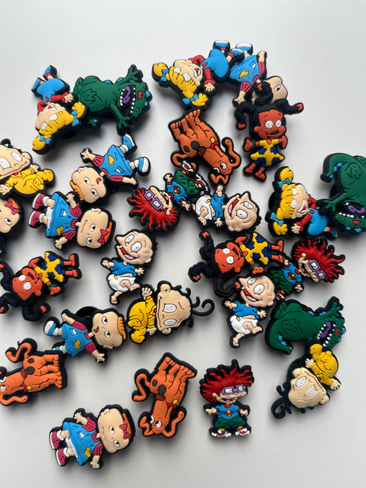 Rug rat Shoe Charms
