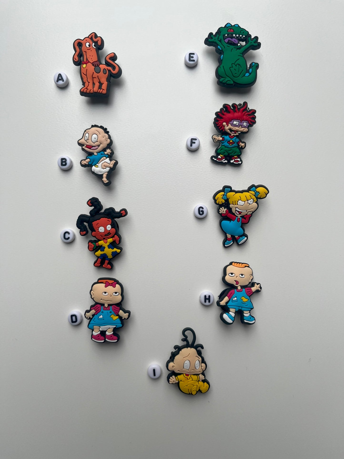 Rug rat Shoe Charms