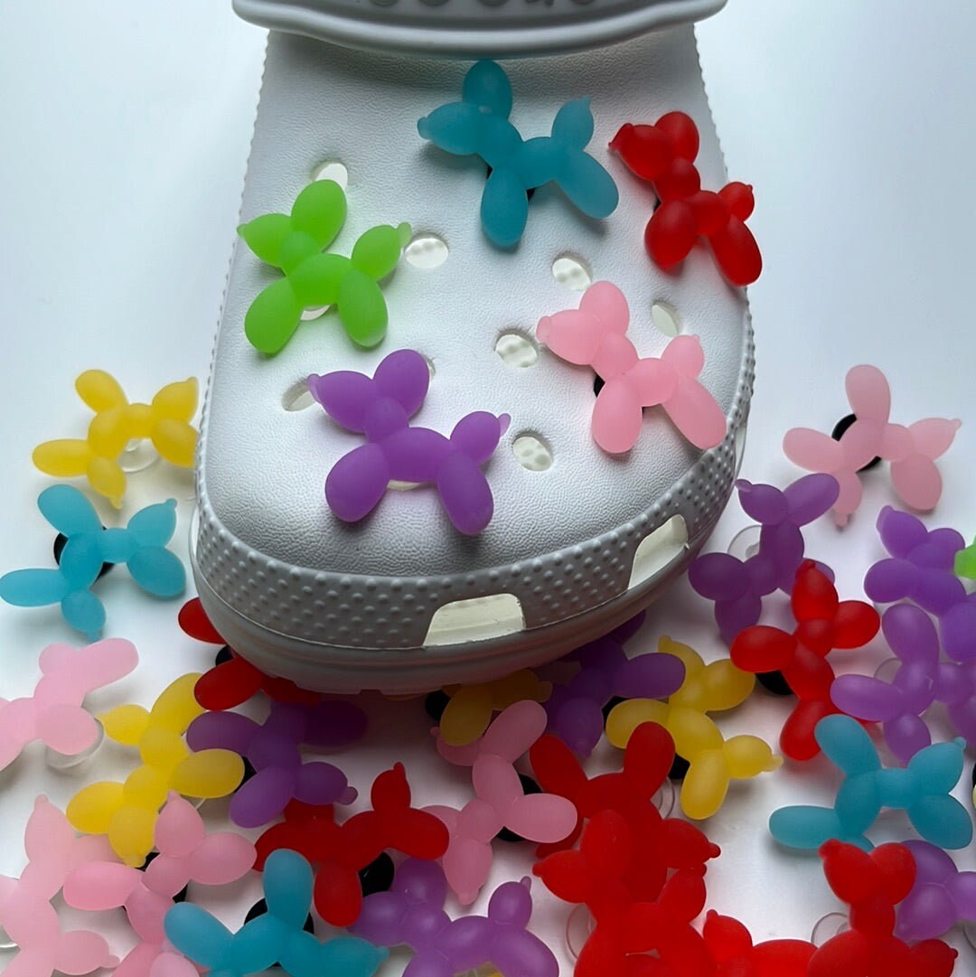 3D Balloon Dog Shoe Charms