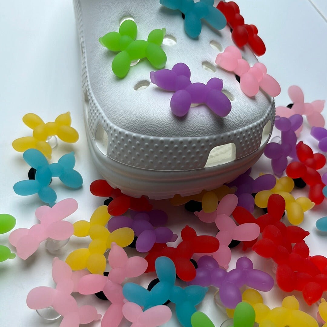 3D Balloon Dog Shoe Charms