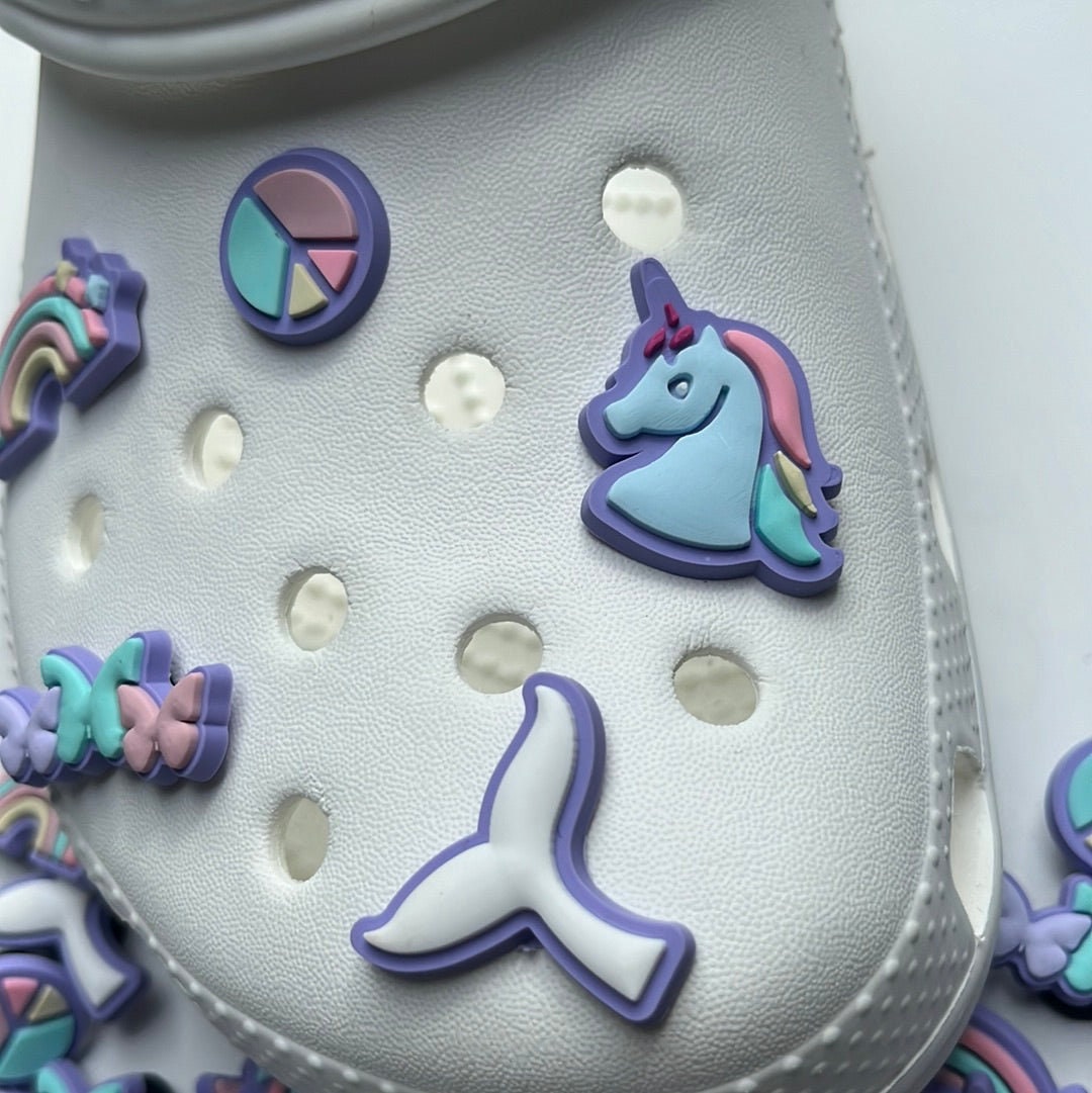 Pastel Shoe Charms