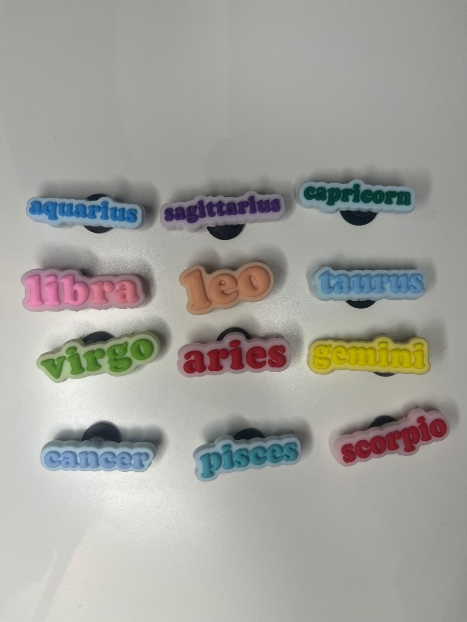 Star sign Zodiac Shoe Charms