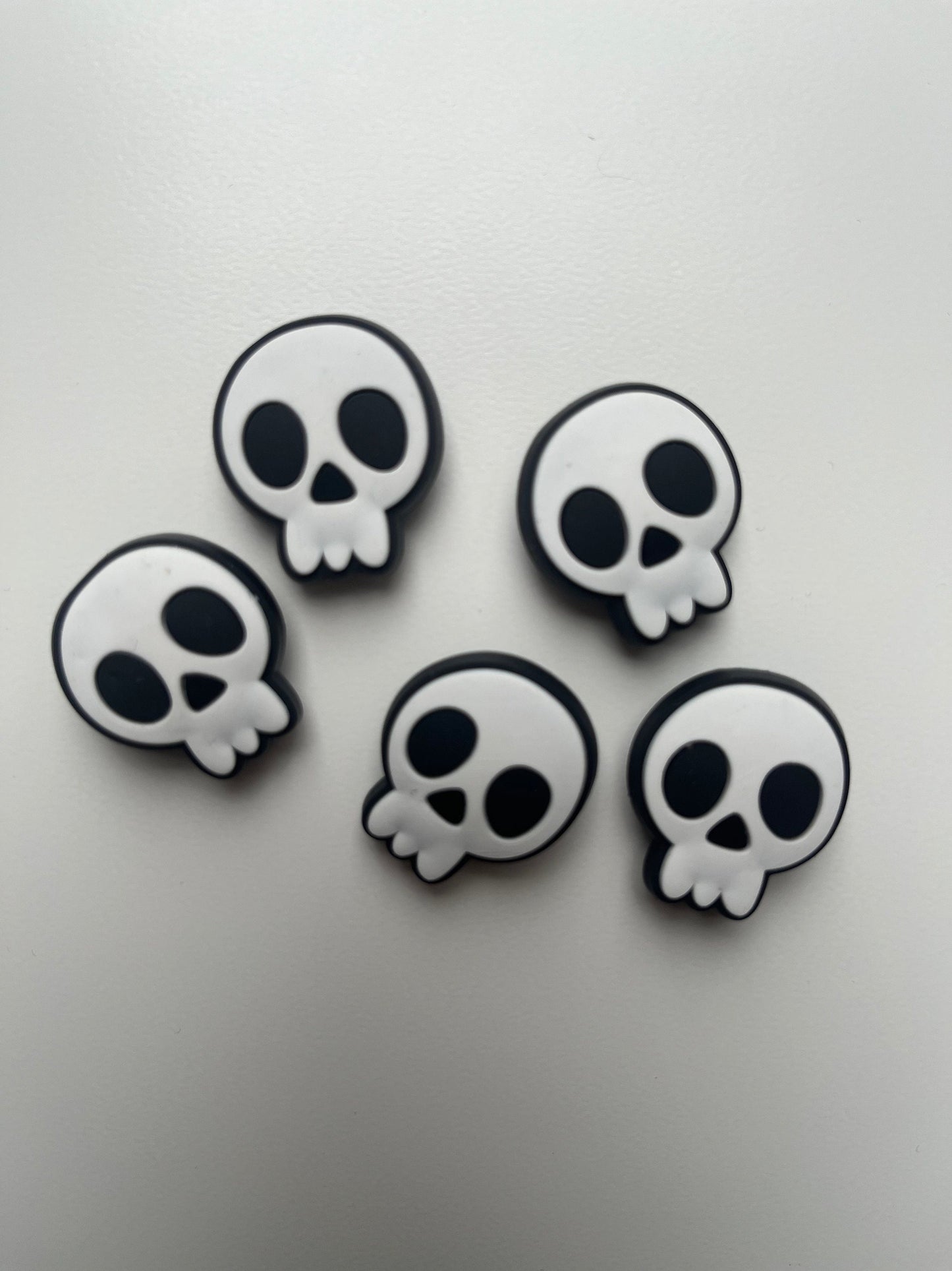 Cute Skull Shoe Charm