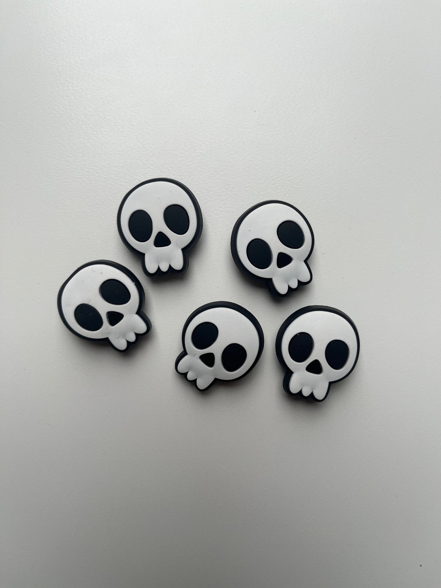 Cute Skull Shoe Charm