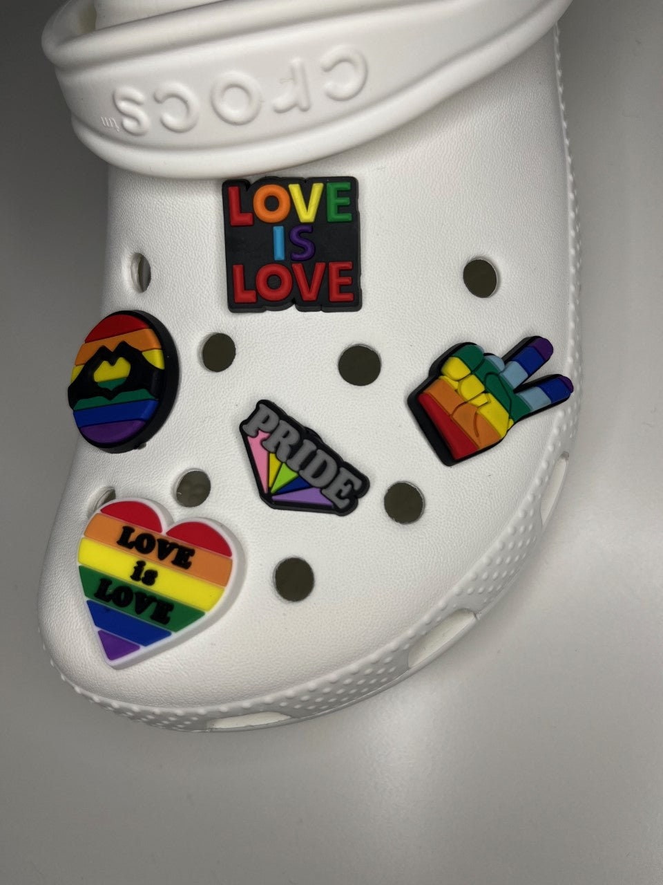 LGBTQ Pride Shoe Charms