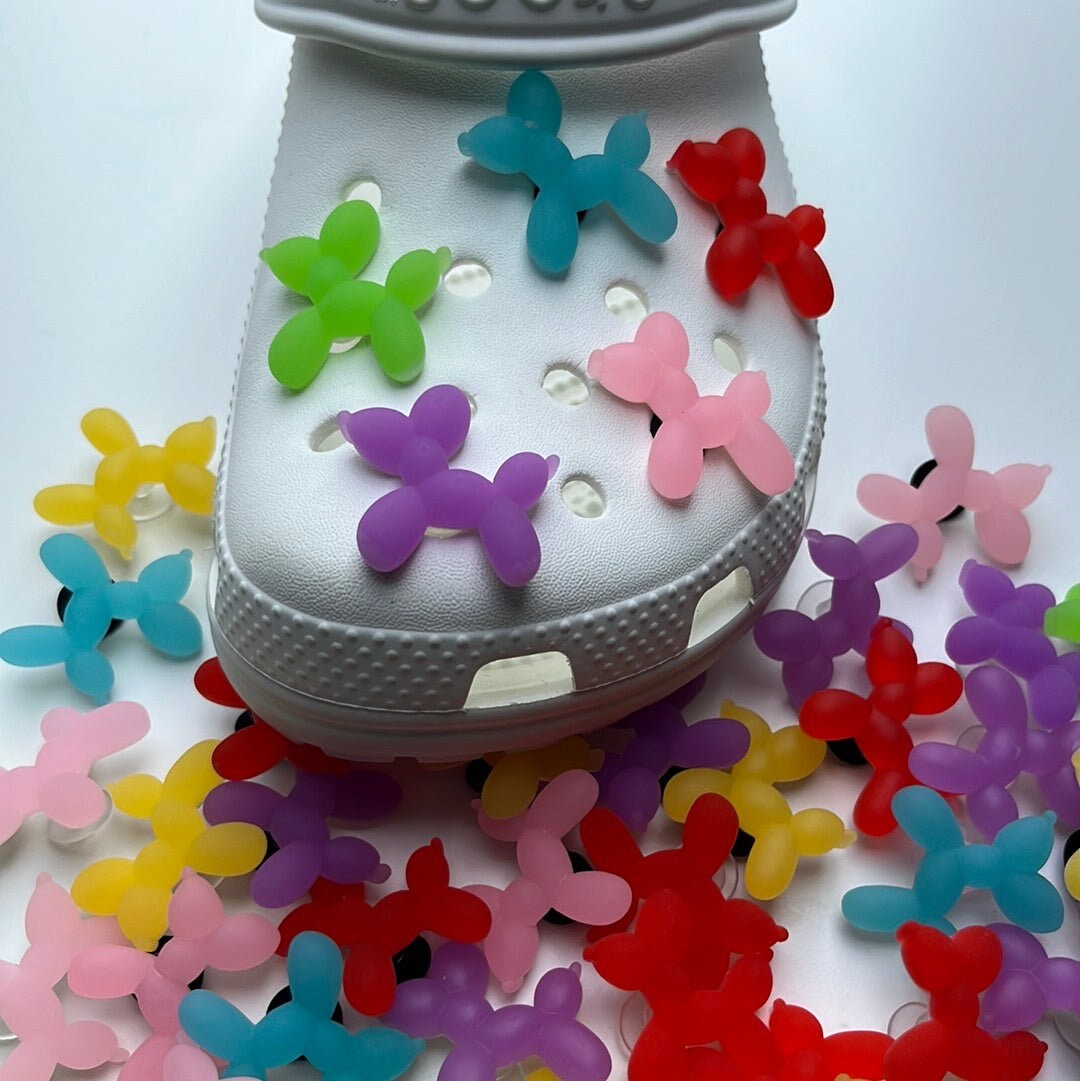 3D Balloon Dog Shoe Charms