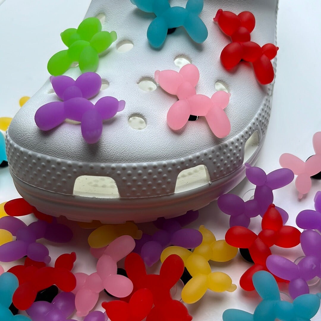3D Balloon Dog Shoe Charms