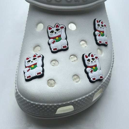 Lucky Cat Shoe Charm