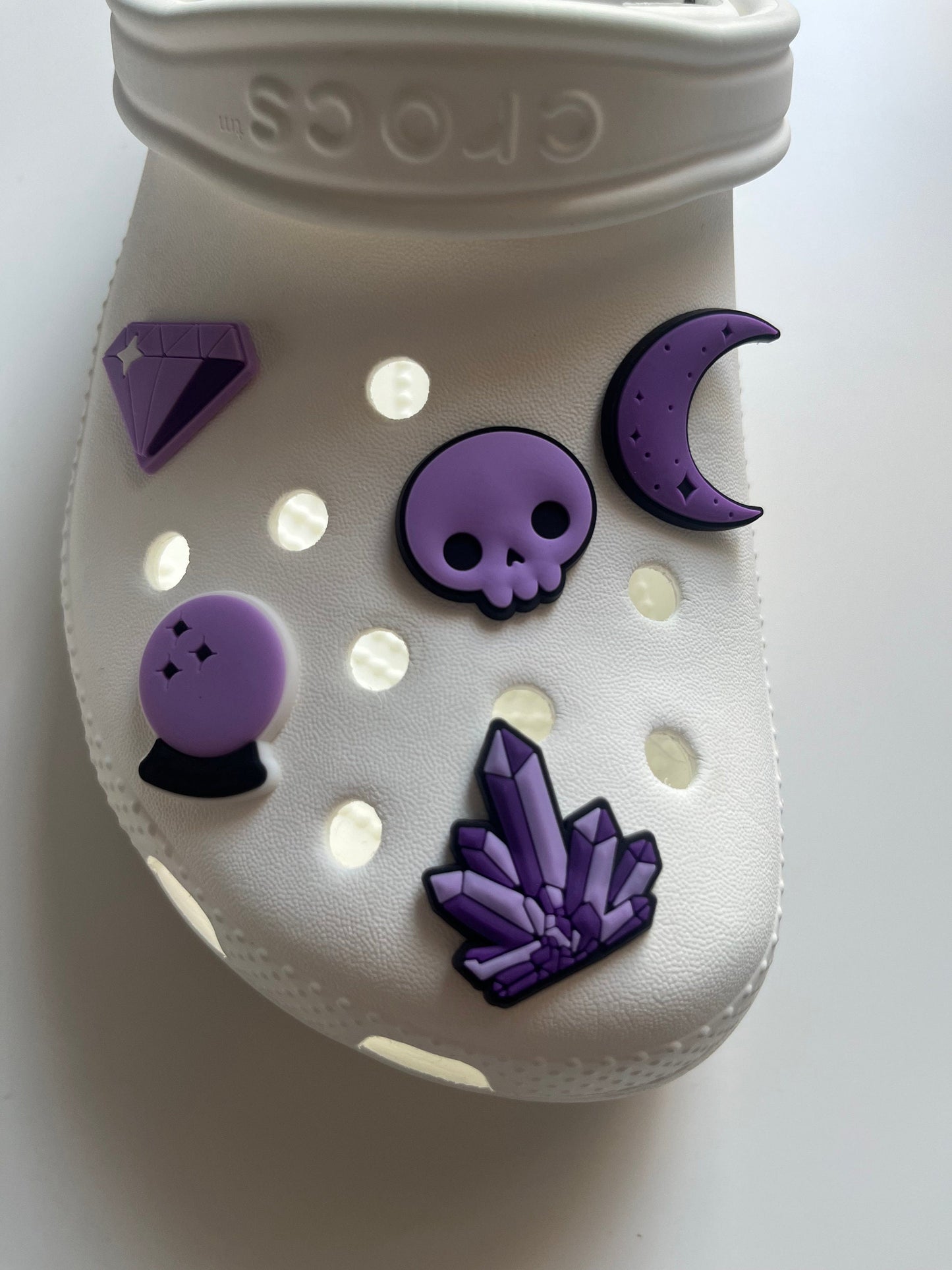 Purple Witchy Shoe Charms